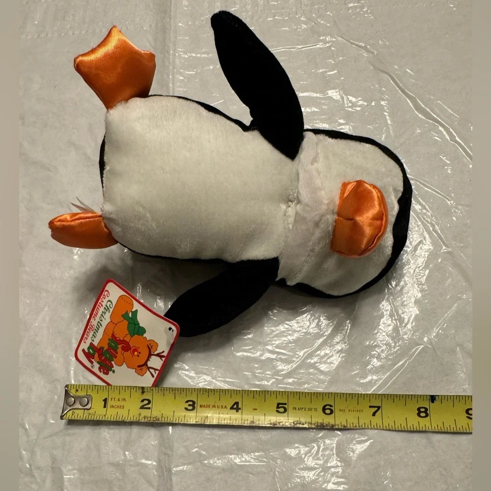 NWT Christmas Costume Bears Black, White And Orange Snuggie Toy
